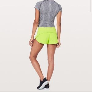 lululemon speed shorts